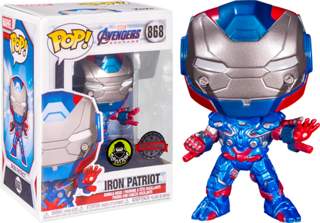 Pop Vinyl -  Iron Patriot Popcultcha #868