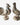 JEMA Holland No. 177 and 179 pigeon figurines pair