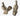 JEMA Holland pigeon figurine No. 177 detail