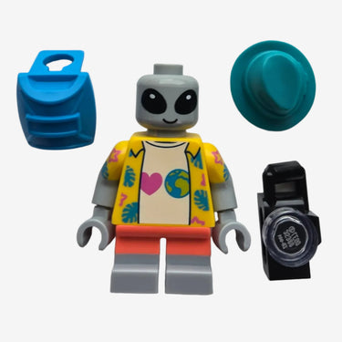 Lego Alien Tourist – Series 26 Space Minifigure