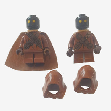 Lego minifigures Star Wars Jawa and astromech droid bundle with two Jawas and two droids