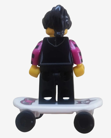 Lego Skater Girl Minifigure Series 6 & Skateboard (2012)