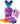 Lego Spider-Byte minifigure from Spider-Verse Series 71050 with accessories displayed on orange stand at Planet Retro NZ