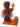 Lego Spider-Man 2099 minifigure from Spider-Verse series 71050 in dark blue and red suit with web accessory displayed on a light grey background