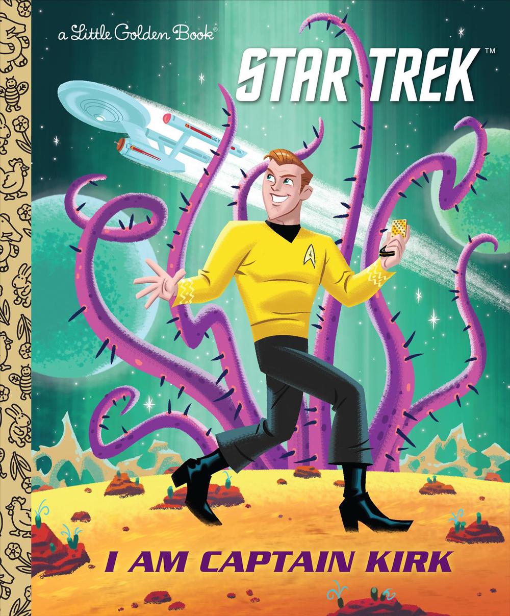Little Golden Book -  I am Captain Kirk - Star Trek