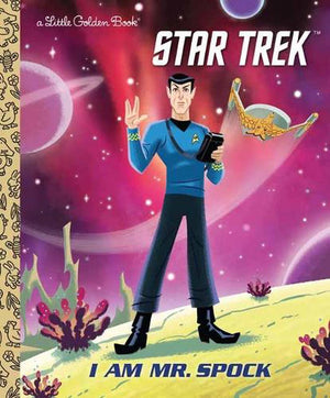 Little Golden Book -  I am Mr Spock - Star Trek