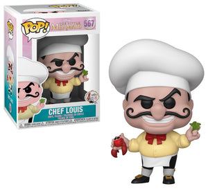 Pop Vinyl - Little Mermaid - Chef Louis #567