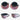 Living Art Yvette and Claudette pink ceramic cups and saucers with matching extra cups
