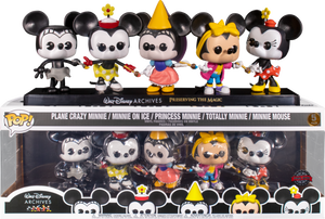 Pop Vinyls - Disney Minnie Mouse 5-Pack Set