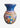 Mid-century hand-painted folk art pottery vase with colourful figurative and floral decoration, Planet Retro NZ