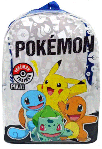Pokemon - Clear Day Bag / Backpack
