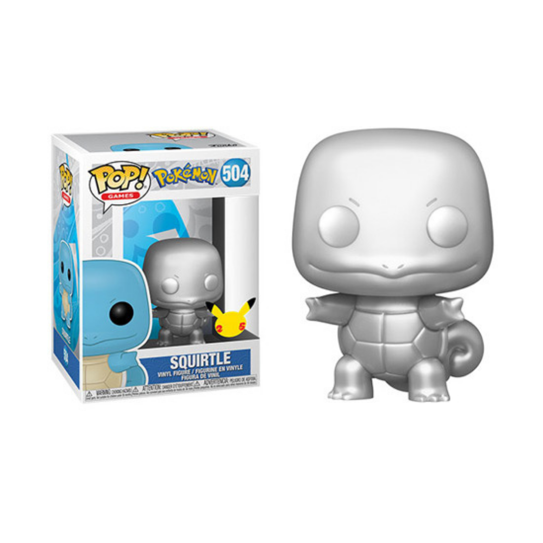 Funko Pop! Games Pokemon Squirtle Figure #504 - US