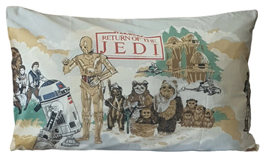 Vintage Star Wars Return of the Jedi Double-Sided Pillowcase (1983)