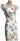 Review Roses & Cream Wiggle Dress Vintage Clothing NZ Vintage Dresses NZ Planet Retro NZ