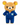 San-X Rilakkuma JAXA astronaut plush wearing a blue JAXA training suit