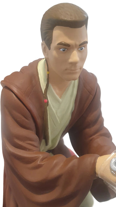 1999 Star Wars Episode I Obi-Wan Kenobi Applause vinyl display figure