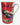Canister labeled 'Dad' with images of a car on a white surface