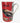 Canister labeled 'Dad' with images of a car on a white surface