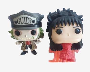 Funko Funko Pop Horror Mini Figs – Beetlejuice & Creepy Classics Bundle