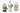 Lego Minifigures Toad Olaf and Minecraft goat on white background at Planet Retro NZ