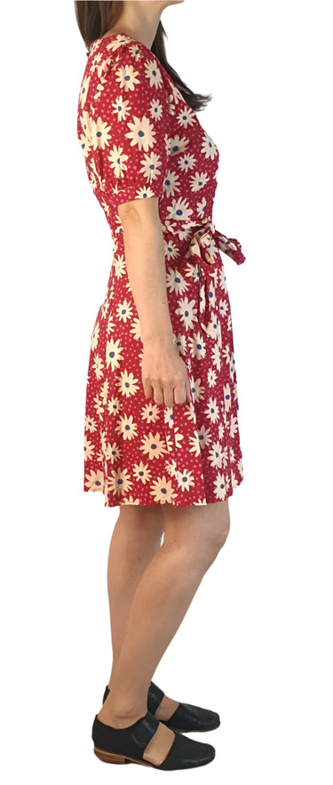Princess Highway Red Daisy Dress (XS)