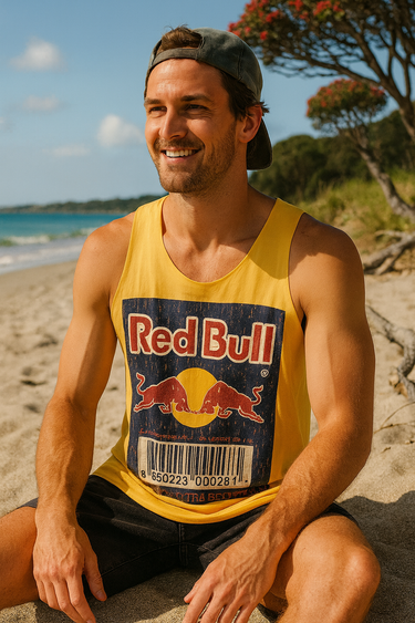 Red Bull Gold Singlet (Small)