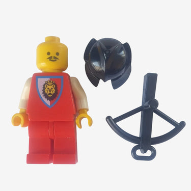 Lion Knight Lego Castle Minifigure with Helmet & Crossbow