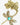 Dragonfly-shaped necklace with turquoise center on a gray background