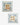 Diana Poor NZ Hand-Decorated Square Plates – Pair (19cm)