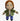 Sam Winchester Supernatural CultureFly plush doll wearing green overshirt and blue pants