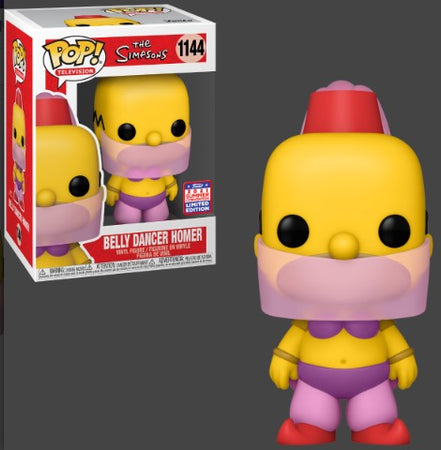 SALE Pop Vinyl - Simpsons Belly Dancer Homer #1144