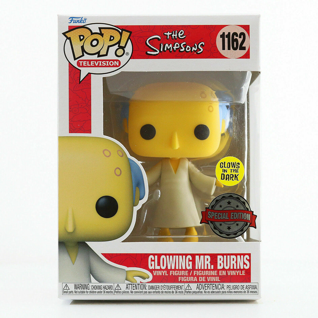 Pop Vinyl - Simpsons Glowing Mr Burns GITD #1162