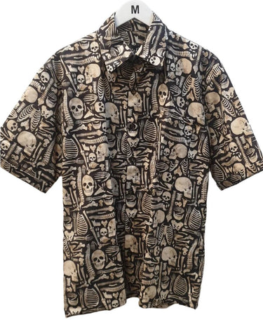 Skeleton Anatomy cotton finished garment example at Planet Retro NZ