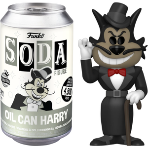 Funko Soda - Oil Can Harry Cat (1/4500) New Vintage Toys Collectibles NZ Planet Retro