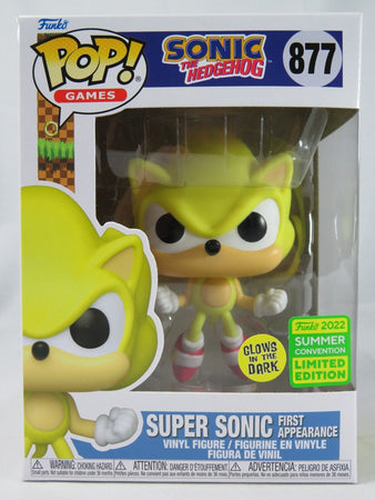 Pop Vinyl - Super Sonic First Appearance GITD #877