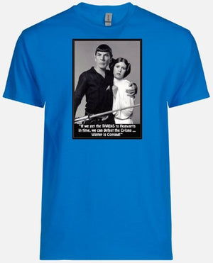 Spock & Leia T-Shirt - Planet Retro Original