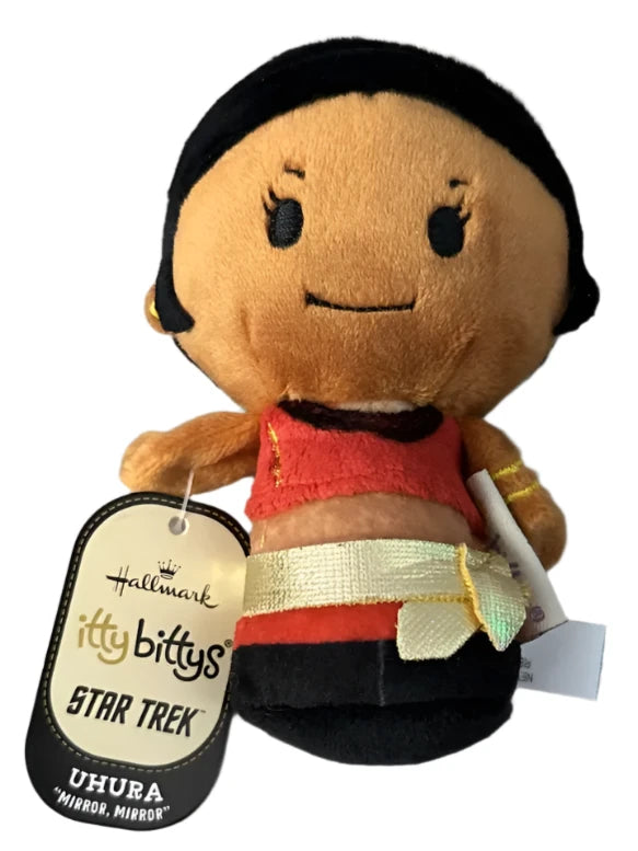 Hallmark Itty Bitty - Uhura Star Trek New Vintage Plush Toys Planet Retro NZ