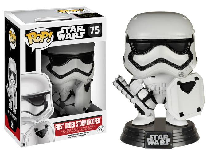 Pop Vinyl - First Order Stormtrooper (Riot Gear) #75