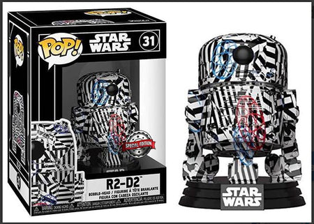 Pop Vinyl - R2-D2 (Black & White Futura) #31