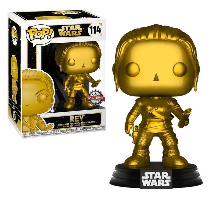 Pop Vinyl - Star Wars - Rey (Gold) #114