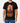 Man wearing a black t-shirt with 'Stranger Things' graphic design on a white background Planet Retro NZ.