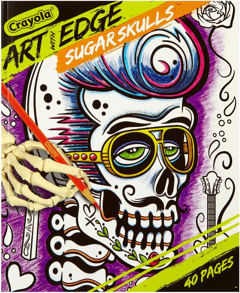 Sugar Skulls Colouring Book