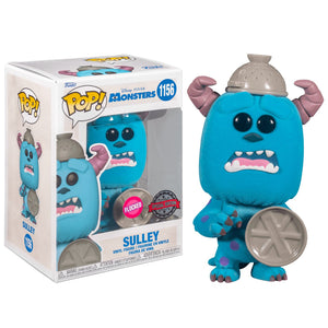 Pop Vinyl - Sulley with Lid (Flocked) #1156