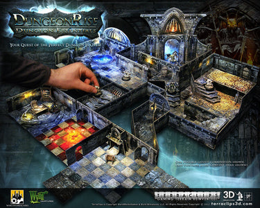Terraclips 3D Dungeon Rise - Dungeon Essentials Gaming Terrain