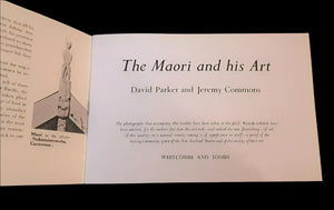 Vintage Kiwiana Book - The Maori and His Art New Zealand