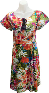 Tropicana Audrey Dress - Planet Retro Original (2XL)