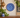 Turkish blue and white Ahmet ceramic wall plate displayed in a boho inspired interior - Planet Retro NZ