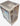 Close-up of a toy box with branding on a blurred background