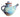 Unsigned studio pottery teapot side view