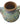 Studio pottery teapot interior and rim